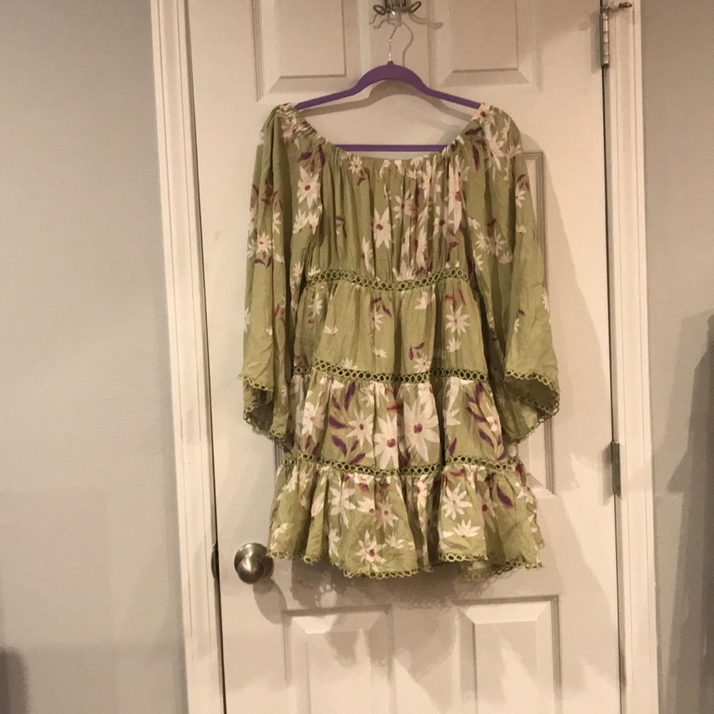 Off the shoulder dress